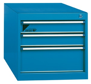 Schubladenbox blau 32430 mit 3 Schubladen 