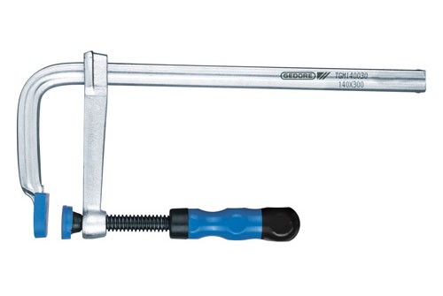 Ganzstahl-Schraubzwingen TGM 300x140mm