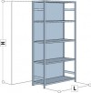 Rückwand LxH 1300 x 3000 mm