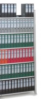 Anbau-Akten-Steckregal HxLxT 1750x1010x335 mm / 5 Ebenen
