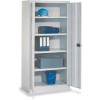 Flügeltürschrank (Werkstattschrank) HxBxT 1950x920x420 mm/Lichtgrau-Lichtgrau