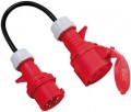 Adapter-Leitungen mit CEE-Kupplung 230/400 V/10 & 16 A, 3-5-polig, IP20-IP55