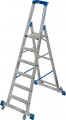 Stabilo® Professional Stufen-StehLeitern, fahrbar mit Traverse