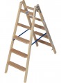 Stabilo® Holz-Stufen/Sprossen-DoppelLeitern (Bockleitern)