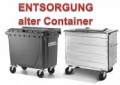 Entsorgung alter Container