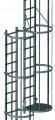 Stabilo® SteigLeitern mehrzügig nach DIN EN ISO 14122-4 - Stahl verzinkt - Steighöhe ab 10 m