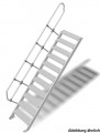 Stabilo® Treppen - Stufenbreite 80 cm - Neigung 60°