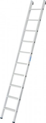 Stabilo® Professional Stufen-AnlegeLeiter, einteilig - Alu - Arbeitshöhe 3.60 m - 1 x 10 Stufen