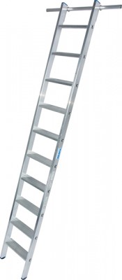 Stabilo® Professional Stufen-RegalLeiter, einhängbar - Alu - 1 Paar Einhängehaken - Arbeitshöhe 3.60 m - 1 x 10 Stufen