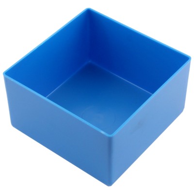 EcoSystem 2B3 Kunststoffbox blau 108x108x63 mm