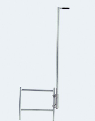 Stabilo® Haltestange mit einseitigem Griff, Edelstahl V4A für Leiterholmen - Länge 1.50 m