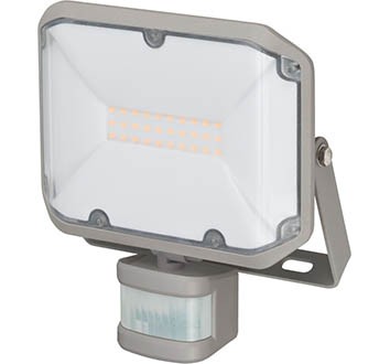 LED-Strahler Alcinda 2050 PIR, IP44 - 20 W / 2080 lm / 3000 K warmweisse Lichtfarbe / 230 V - Bewegungsmelder