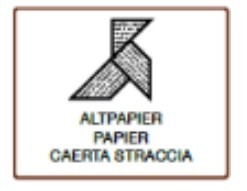 Kleber ALTPAPIER - HxB 200x250 mm