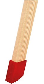 Stabilo® Fusskappen für Holzleitern, Rot - VE = 1 Paar