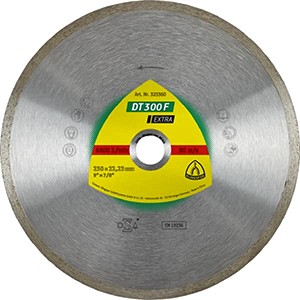 Klingspor DT 300 F Extra Diamanttrennscheibe für Winkelschleifer - 115 x 22.23 mm