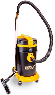 fortec WD/36P Industriesauger Nass/Trocken - Kunststoff - Luftleistung 71 l/s - Saugleistung 235 mbar - Leistung 1250 W - 230 V