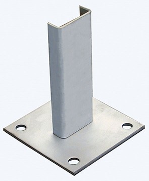 Stabilo® Fussplatte, Stahl verzinkt 120 x 120 mm