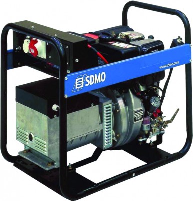SDMO Diesel 15000 TE XL Synchron-Stromerzeuger 230V & 400V Anschlüsse
