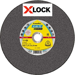 Kronenflex® A 46 TZ Special Trennscheiben - Ø 115 x 1.6 x 22.23 mm X-LOCK - gerade - VE = 25 Stück