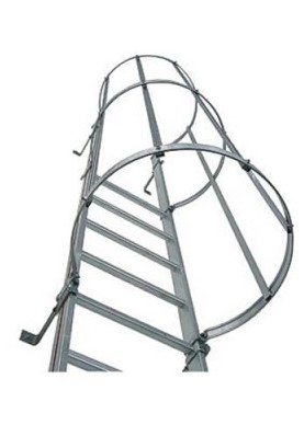 Stabilo® SteigLeiter einzügig, Stahl verzinkt, nach DIN 14094-1 - Steighöhe bis 9.50 m