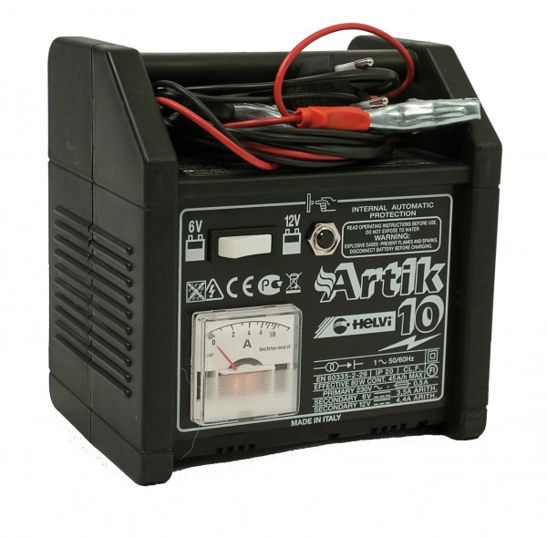 Artik 10 Batterieladegerät 6V / 12V für Säure- und Gel-Batterien -5132.9900.0022