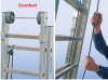 Stabilo® Professional Sprossen-SeilzugLeiter, zweiteilig - Alu - Arbeitshöhe 9.85 m - 2 x 18 Sprossen