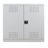 METEC Chemikalienschrank (klein) HxBxT 1000x1000x500 mm Lichtgrau/Lichtgrau