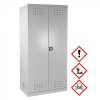 METEC Chemikalienschrank HxBxT 1920x920x580 mm Lichtgrau/Lichtgrau