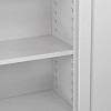 METEC Flügeltürschrank XL-B H1920xB1100xT380 mm Lichtgrau/Lichtgrau