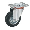 Vollgummi-Lenkrolle ø 200mm mit Stahlblechfelge für 600 bis 1100 Liter Container