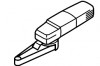 Vliesband NBF 800 - Breite x Länge: 6 x 520 mm / Coarse, Korund - VE = 10 Stück