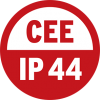 Adapterleitung mit CEE-Stecker & CEE-Kupplung, IP44 - 1.5 m / 3 x 2.5 mm² / 230 V/16 A