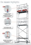 Monto® ClimTec® Alu-Arbeitsgerüst 1. Aufstockung – Arbeitshöhe bis 5.00 m