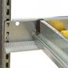 Durchlauf-Grundregal - ORION PLUS - HxLxT 2000x1300x2400 mm - verzinkt
