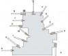 Hartmetallfräser HF 100 A / Ø x H x L = 16 x 25 x 70 mm / Schaft-Ø 6 mm / Kreuzverzahnung - VE = 1 Stück