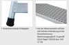 Stabilo Professional MontageTritt mit Gitterroststufen, Aluminium - Arbeitshöhe 2.20 m - 1 x 1 Stufe