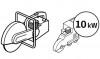 Klingspor DT 602 A Supra Diamantgrosstrennscheibe für Motortrennschleifer & Fugenschneider - 300 x 20 mm, weit verzahnt
