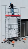 Monto® ProTec® XXL Alu-Fahrgerüst, Breitaufbau – Arbeitshöhe bis 2.90 m