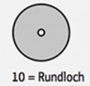 Fiberscheibe CS 561 - Ø 115 x 22 mm / Rundloch, Korund, Korn 16 - VE = 100 Stück