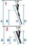 Stabilo® Professional Sprossen-SeilzugLeiter, zweiteilig - Alu - Arbeitshöhe 8.45 m - 2 x 15 Sprossen