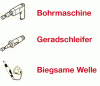 Vliesmopstift NFS 600 - Ø x Breite x Schaft 100 x 50 x 6 mm / Medium, Korund - VE = 4 Stück