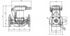 DAB Evoplus B 110/220.32 M Umwälzpumpe - 9600 l/h - Fh 11.2 m - 1.12 bar - 200 W - 230 V