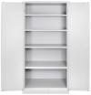 METEC Flügeltürschrank H1950xB920xT600 mm Lichtgrau/Lichtgrau