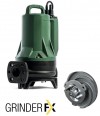 DAB Grinder FX 15.11 MNA 220-240/50 EX Fäkalienpumpe mit Schneidwerk - 19'200 l/h - Fh 24.9 m - 2.49 bar - 1.5 kW - 1 x 230 V