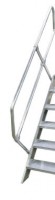 Stabilo® Zweiter Handlauf für Treppe mit Plattform - Neigung 45° - 16 Stufen