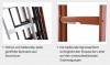 Stabilo® Professional KaminkehrerLeiter - Aluminium, rot - Länge 1.95 m - 7 Sprossen