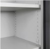 METEC Flügeltürschrank H1950xB920xT420 mm Lichtgrau/Anthrazitgrau