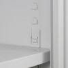 METEC Flügeltürschrank H1950xB920xT600 mm Lichtgrau/Lichtgrau