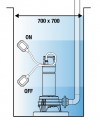 DAB Feka VS-G Schneidrad 1000 MNA Fäkalienpumpe 230V, 14'400 l/h, Fh 25 m, 2.5 bar, 1.34 kW