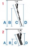 Stabilo® Professional Sprossen-SeilzugLeiter, dreiteilig - Alu - Arbeitshöhe 9.75 m - 3 x 14 Sprossen